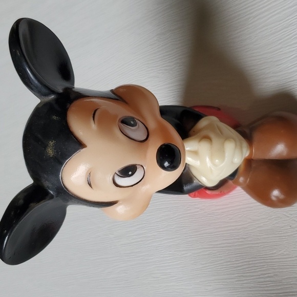 Disney Vintage Made in Korea 80'S Rubber Micky & Minnie Mouse original price tag - Picture 3 of 13